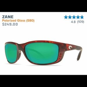 Costa polarized sunglasses- Zane
